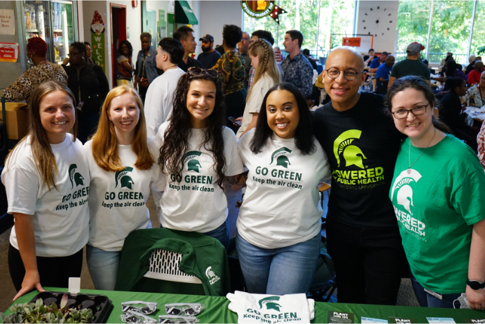 Student Advisory Board at the Flint Farmers Market